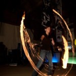 Огненное шоу, Fire-show в помещении