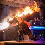 Огненное шоу, Fire-show в помещении