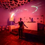 Fire-show на вечеринке «Мама я в Дубае» в клубе Indigo